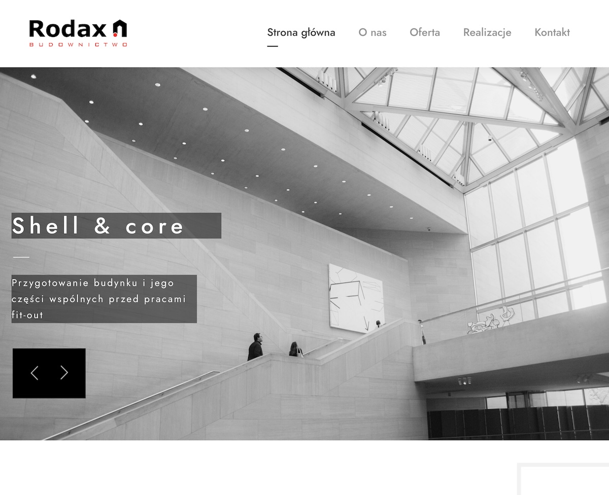 Rodax website